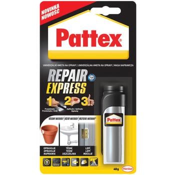 Клей Pattex Repair Express епоксидний 48г - купити, ціни на Auchan - фото 1