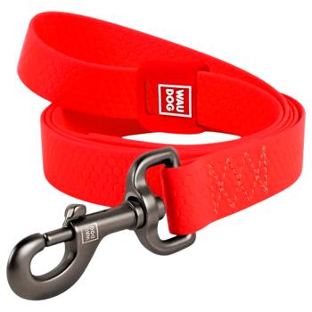 Waudog Waterproof Leash 183cm / 20mm Red