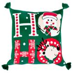 Provence Ho-Ho-Ho Knitted Pillow 45*45cm