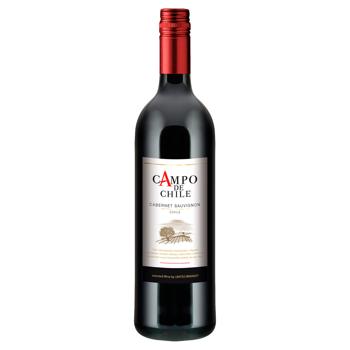 Campo de Chile Cabernet Sauvignon Red Dry Wine 13% 0.75l