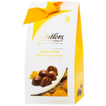 Цукерки Butlers шоколадні з хрусткими медовими сотами 170г - купити, ціни на WINETIME - фото 1