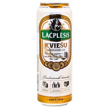 Lacplesis Kviesu Wheat Light Unfiltered Beer 5% 0.568l - buy, prices for Auchan - photo 1