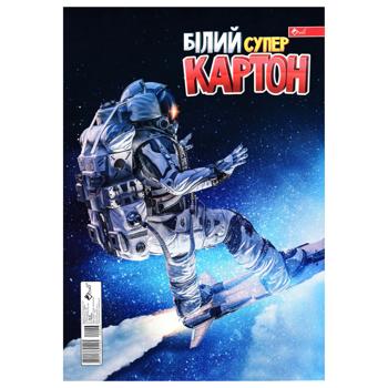 Картон Скат Белоснежный Super УП-28 А4 6 листов - купить, цены на КОСМОС - фото 4