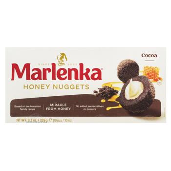 Marlenka Cocoa Honey Balls with Milk and Cream Filling and Nuts 235g - buy, prices for COSMOS - photo 2