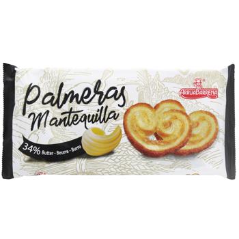 Печиво Arrua Barrena Palmera Butter з вершковим маслом 130г