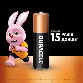 Батарейки Duracell AA лужні 12шт - купити, ціни на - фото 2