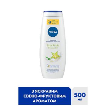 Nivea Star Fruit and Monoi Oil Shower Cream Gel 500ml - buy, prices for COSMOS - photo 2