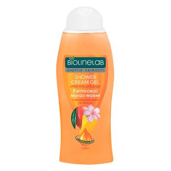 Biolinelab Floral Mango Miami Shower Cream Gel 400ml - buy, prices for EKO Market - photo 1