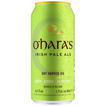 O'Hara's Irish Pale Ale Light Filtered Beer 5.2% 0.44l