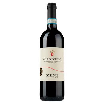 Zeni Valpolicella Red Dry Wine 12.5% 0.75l - buy, prices for ULTRAMARKET - photo 1