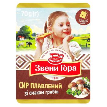 Zveni Hora Processed Cheese with Mushroom Flavor 36% 70g - buy, prices for COSMOS - photo 2