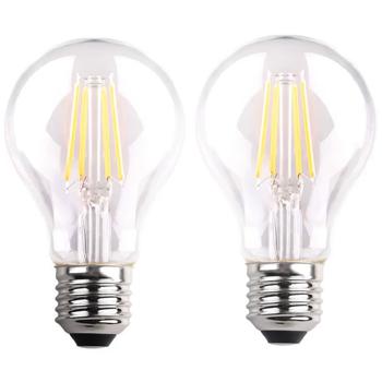 Auchan LED Light Bulb A60 E27 7.3W 4000K 2pcs - buy, prices for Auchan - photo 2