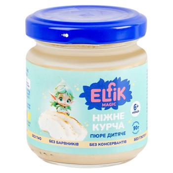 Puree Elfik magic 90g glass jar Ukraine - buy, prices for COSMOS - photo 1