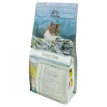 Корм сухой Carpathian Pet Food Inactive для стерилизованных кошек 1,5кг - купить, цены на Auchan - фото 1