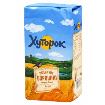 Мука Хуторок пшеничная высший сорт 1кг - купить, цены на Эпицентр FOOD - фото 3
