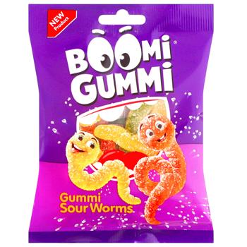 Boomi Gummi Sour Worms Jelly Candies 70g - buy, prices for COSMOS - photo 1
