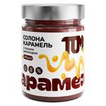 Карамель TOM солона з чорним шоколадом 330г. с/б
