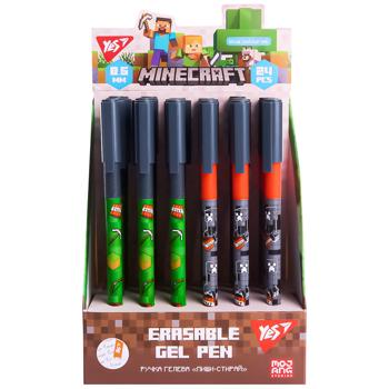 Ручка Yes Minecraft пиши-стирай гелевая синяя 0,5мм - купить, цены на NOVUS - фото 3