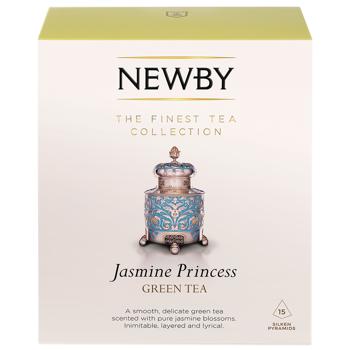 Чай зеленый Newby Jasmine Princess 15шт - купить, цены на ULTRAMARKET - фото 1