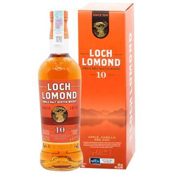 whiskey loch lomond 40% 10years 700ml