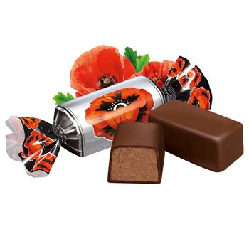 Цукерки Roshen Червоний мак - купити, ціни на Чудо Маркет - фото 1