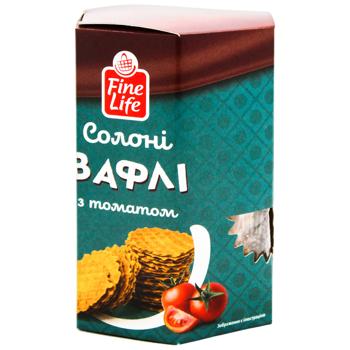 Fine Life Salty Waffles with Tomato 85g