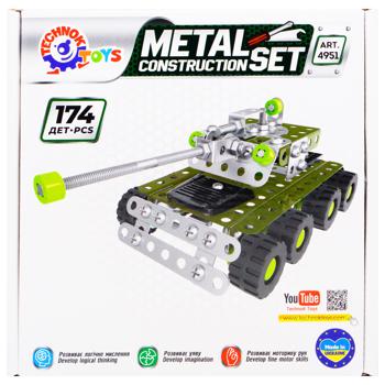 TechnoK Tank Metal Constructor 174 Parts - buy, prices for EKO Market - photo 2