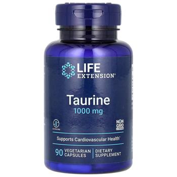 Таурин Life Extension 1000мг 90 капсул - купити, ціни на Біотус - фото 1