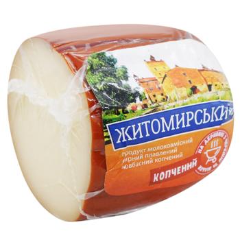 Продукт сирний плавлений Житомирський копчений 40% - купити, ціни на NOVUS - фото 1