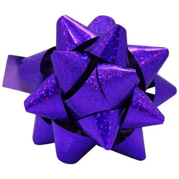 Бант металлизированный для упаковки размер L - купить, цены на Auchan - фото 2