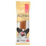 Ласощі для собак кісточка сирна Plutos, розмір XL - лосось