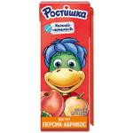 Йогурт Ростишка Персик-абрикос 1,5% 207г