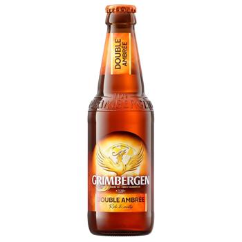 Grimbergen Double-Ambree Semi-dark Beer 6.5% 0.33l - buy, prices for Grono - photo 1
