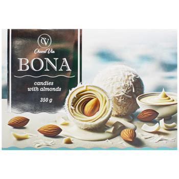 Конфеты Chocco Via Bona с миндалем 350г