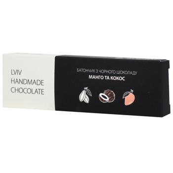 Батончик ЛМШ 48 г чорн. шок з нач. манго та кокос - купити, ціни на КОСМОС - фото 2