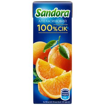 Сік Sandora апельсиновий неосвітлений 100% 200мл - купити, ціни на Grono - фото 2