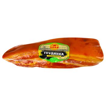 Грудинка Зоря Днепра копчено-вареная высший сорт - купить, цены на Чудо Маркет - фото 2