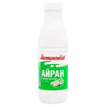 Айран Яготинський с огурцом и укропом 1,8% 450г - купить, цены на NOVUS - фото 1