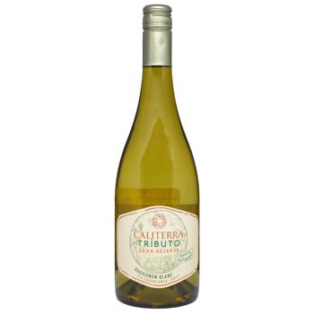 Вино Caliterra Tributo Gran Reserva Sauvignon Blanc белое сухое 12,5% 0,75л - купить, цены на КОСМОС - фото 1