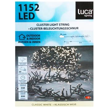 Гірлянда Luca Lighting Кластер світлодіодна 1152 LED 8м біле світло - купити, ціни на WINETIME - фото 2