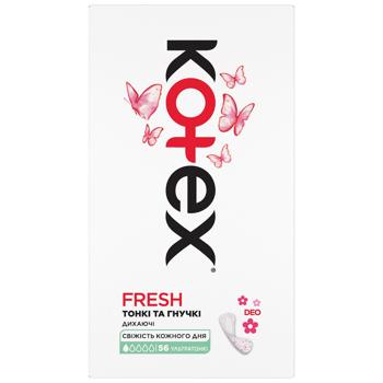 Kotex Deo Ultraslim Daily Pads 56pcs - buy, prices for ULTRAMARKET - photo 4