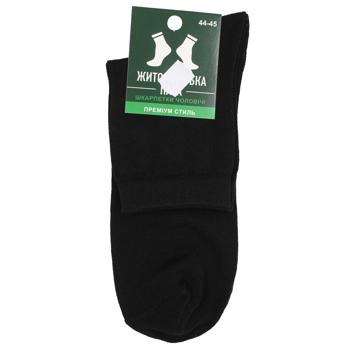 Zhytomyrska Para Men's Black Socks 44-45s - buy, prices for MegaMarket - photo 1