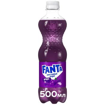 Напиток газированный Fanta Виноград без сахара 0,5л