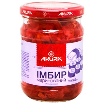 Імбир Akura маринований 230г - купити, ціни на Торба - фото 1