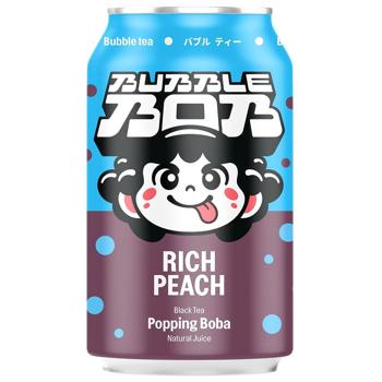 Popping Bob Peach Iced Black Tea 0.33l - buy, prices for COSMOS - photo 1