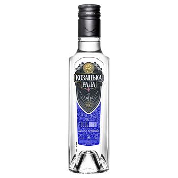 Kozaцьka Rada Special Vodka 40% 0.37l