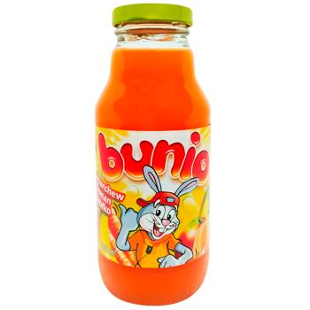 Сік Bunio Морква-банан-яблук 330мл - купити, ціни на Восторг - фото 1