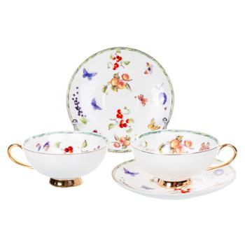 Чайный набор Flavori 4 предмета 200мл - купить, цены на МегаМаркет - фото 1