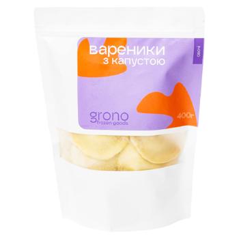 Вареники з капустою 400г - купить, цены на Grono - фото 1