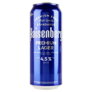 Haisenberg Premium Lager Light Beer 4.5% 0.5l